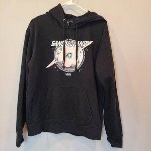 Vans Sandy Liang Hoodie BFF Pullover Sweatshirt Womens Small Black